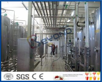Automatic CIP Clean Dairy Processing Plant Milk Cream Separator Customized Dimension