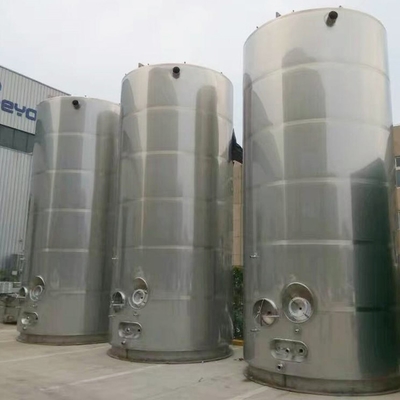 สแตนเลสเกรดอาหารถังเก็บนมแช่เย็น 500ton 1000ton